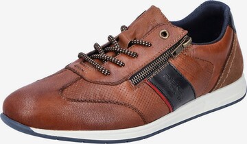 Rieker Athletic Lace-Up Shoes in Brown: front