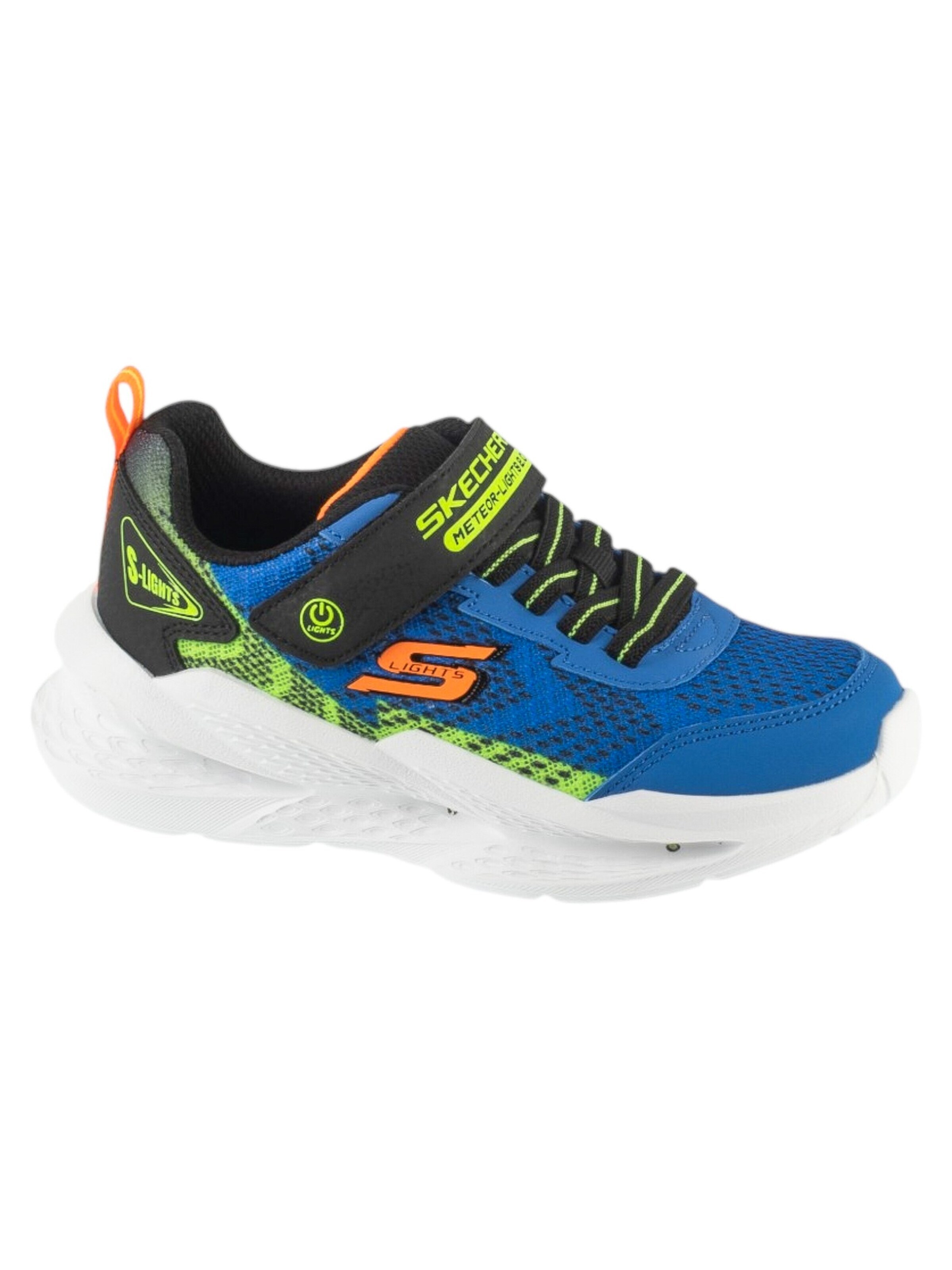 SKECHERS Sneaker 'Skechers Meteor-Lights - Krendox' in Blau: Vorderseite
