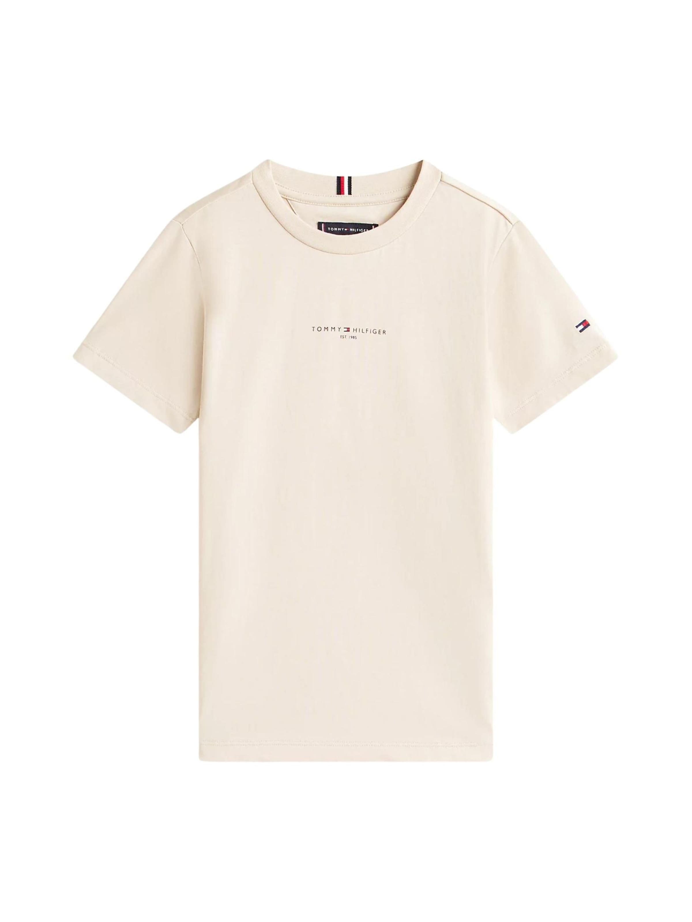 Set 'ESSENTIAL' Tommy Hilfiger Kids en beige : devant