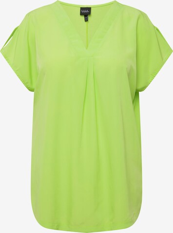 Ulla Popken Blouse in Groen: voorkant