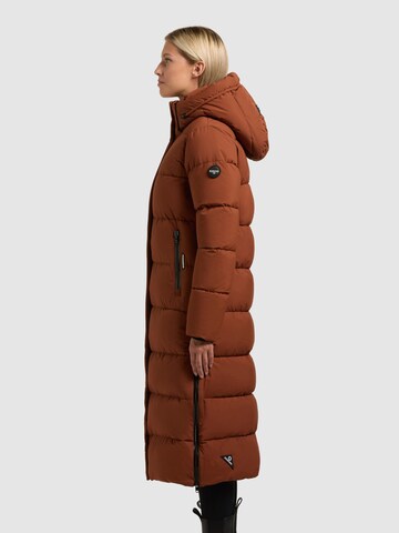 khujo Mantel 'Dote2' in Braun