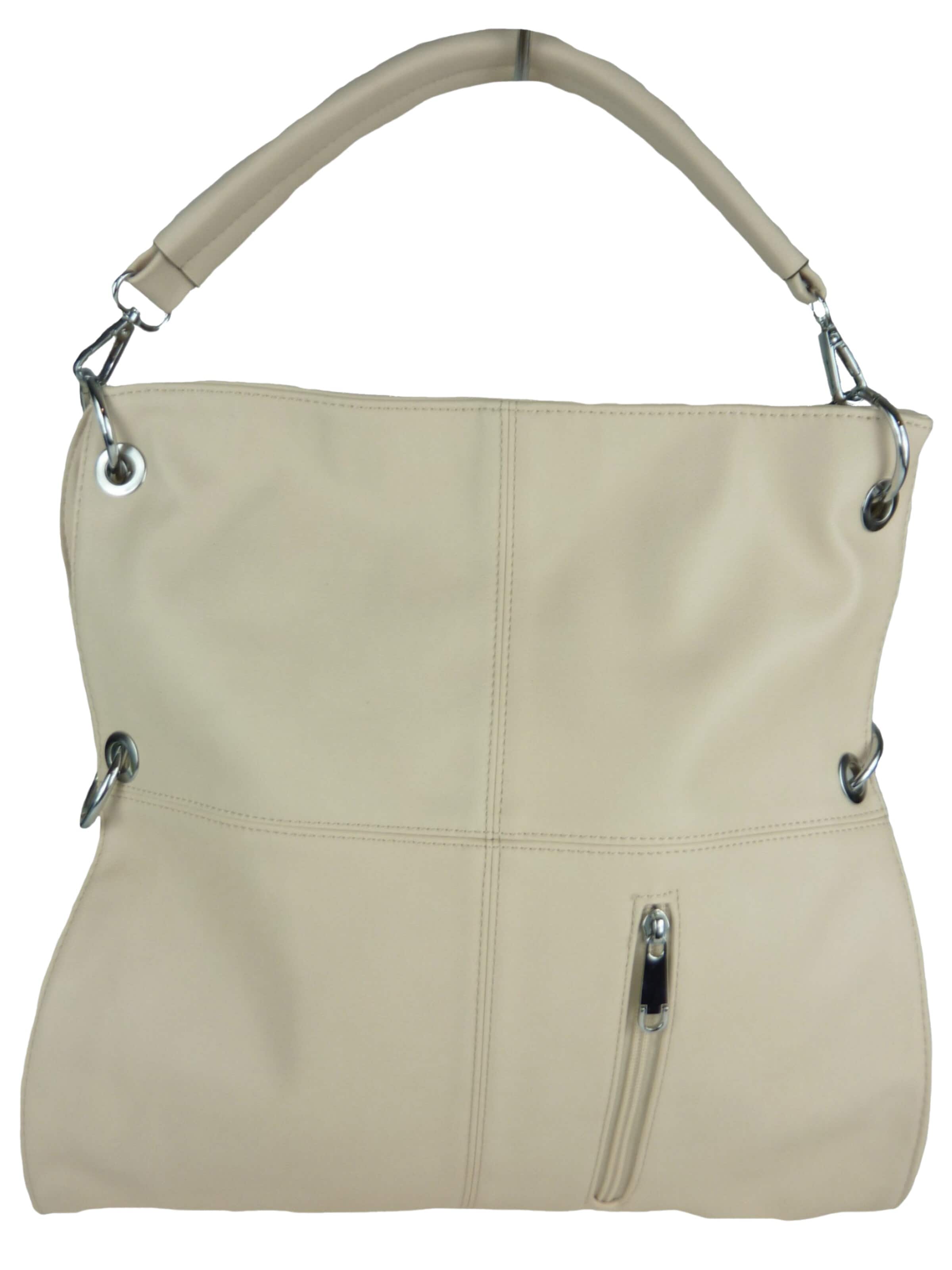 Kumixi - Shopper en beige: frente