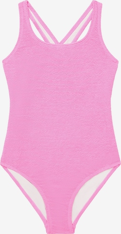 PROTEST Sports swimwear 'PRTSharp JR' in Pink: front