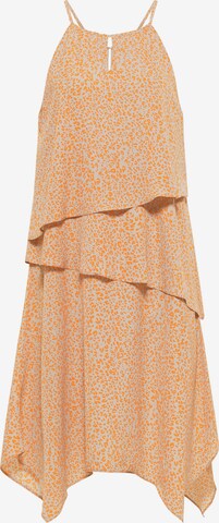 IZIA Summer Dress in Orange: front