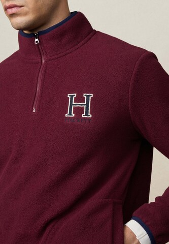 Felpa 'Heritage' di Hackett London in rosso