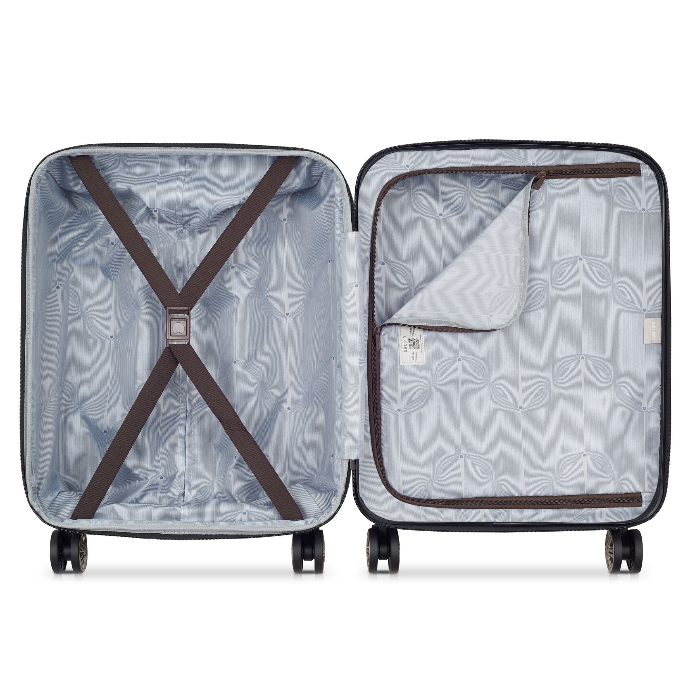 Delsey Paris Trolley 'Meteor' in Braun