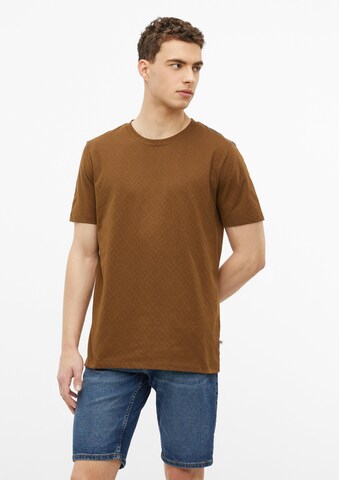 s.Oliver Shirt in Bruin: voorkant