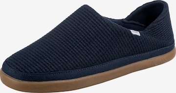 TOMS Slippers ' Ezra ' in Blue: front