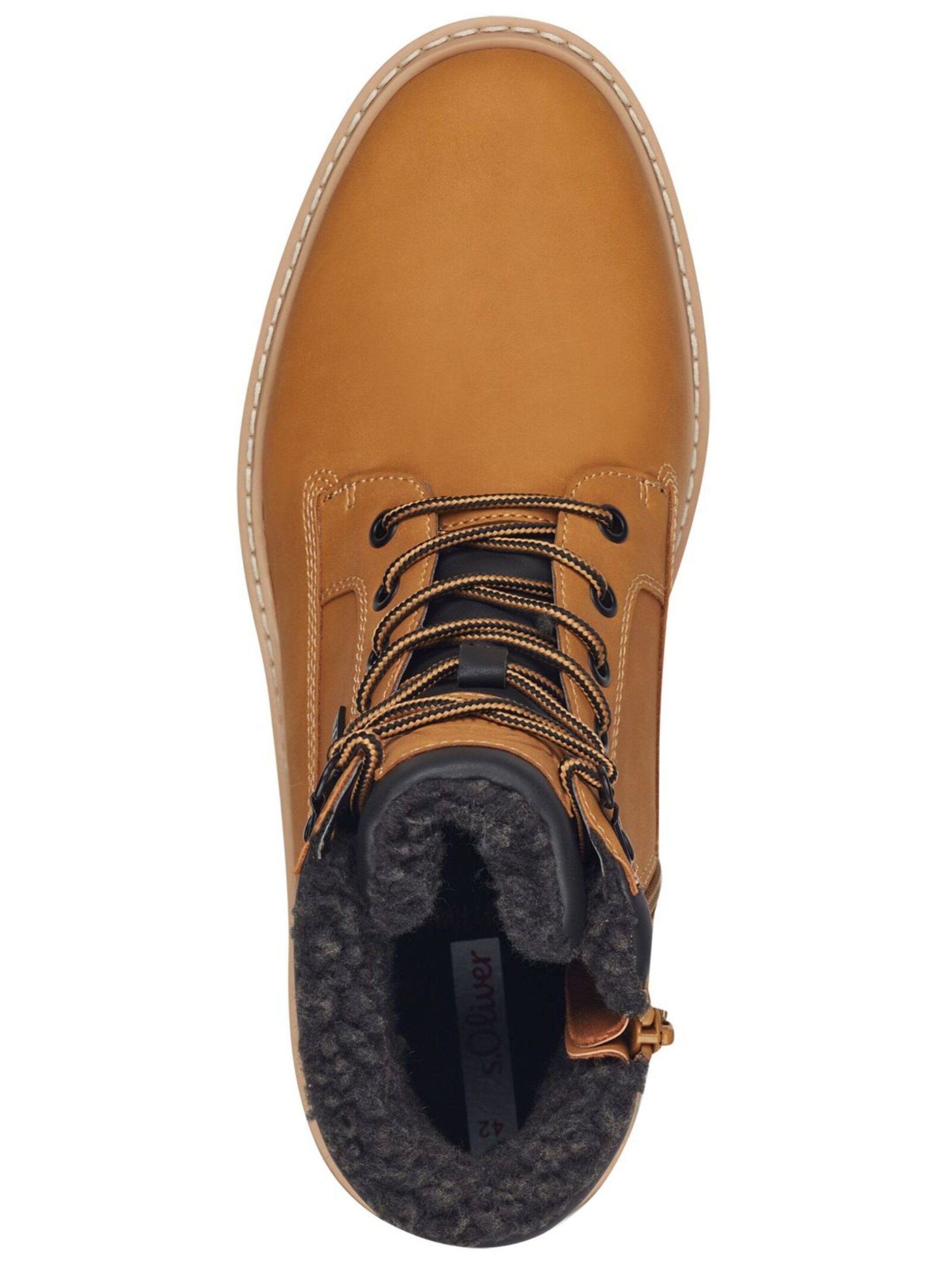 Bottines à lacets s.Oliver en marron