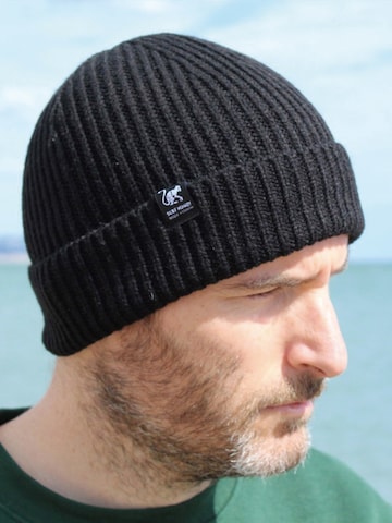 Surf Monkey Beanie in Black