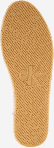 Calvin Klein Jeans Espadrillo värissä valkoinen