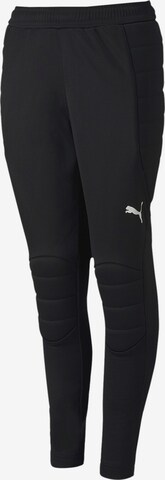 PUMA Regular Workout Pants in Black: front