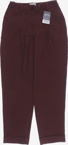 Claudie Pierlot Stoffhose XS in Braun: predná strana