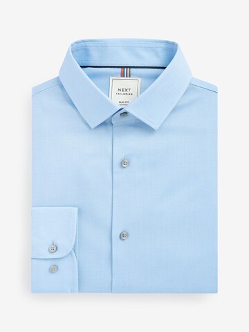 Next Regular fit Business shirt in Blue: front