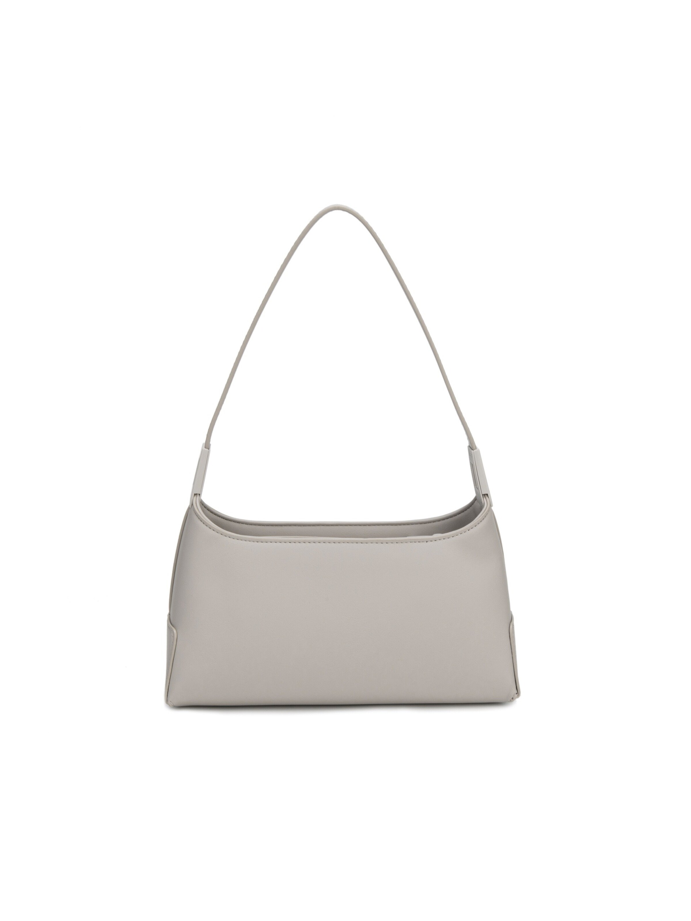 Borsa a spalla 'Borsa a Spalla Baguette David Jones Ecopelle Zip' di David Jones in grigio