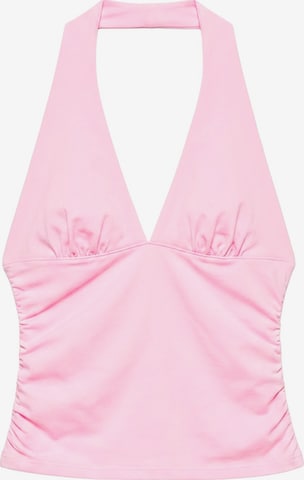 Pull&BearTop - roza boja: prednji dio