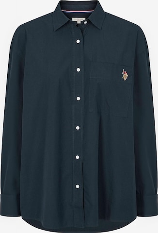 U.S. POLO ASSN. Tričko ' UWLilli ' – modrá: přední strana