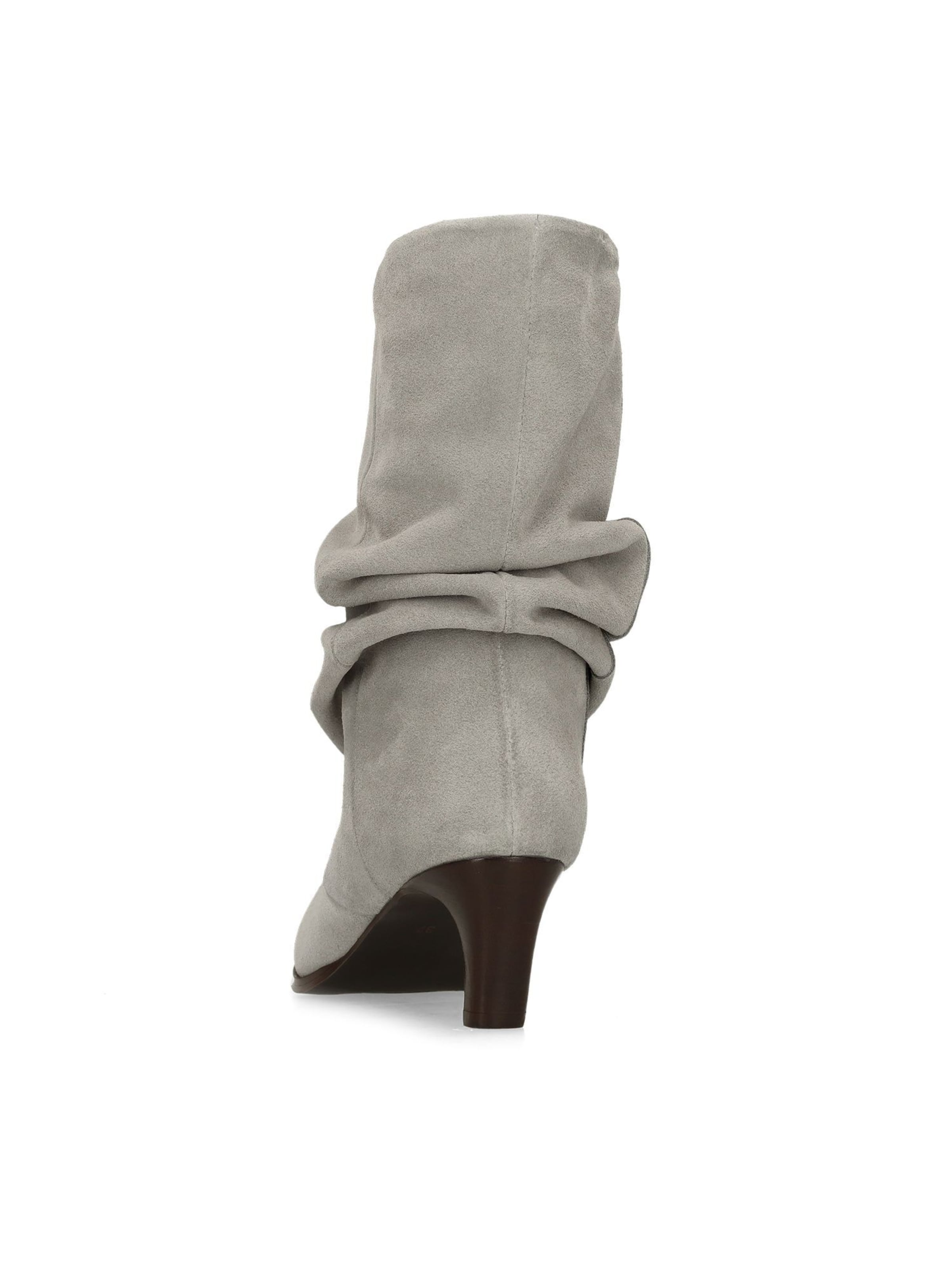 MANFIELD Stiefelette in Grau