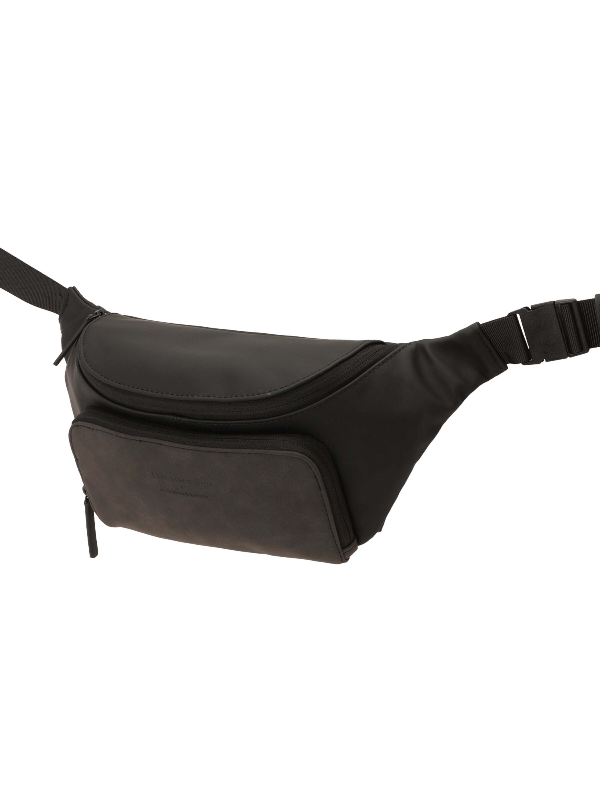 Kapten & Son - Bolsa de cintura 'Bali' em preto