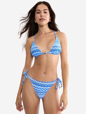 TRIUMPH Triangel Bikinitop ' Red Label Mix & Match Summer ' in Blauw: voorkant