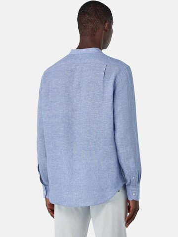 Boggi Milano Regular fit Overhemd in Blauw