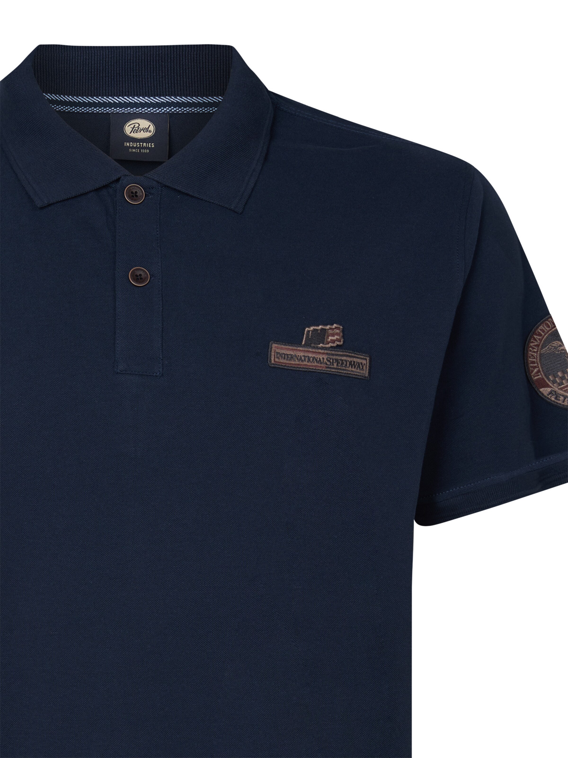 Petrol Industries Μπλουζάκι 'Seagull' σε μπλε