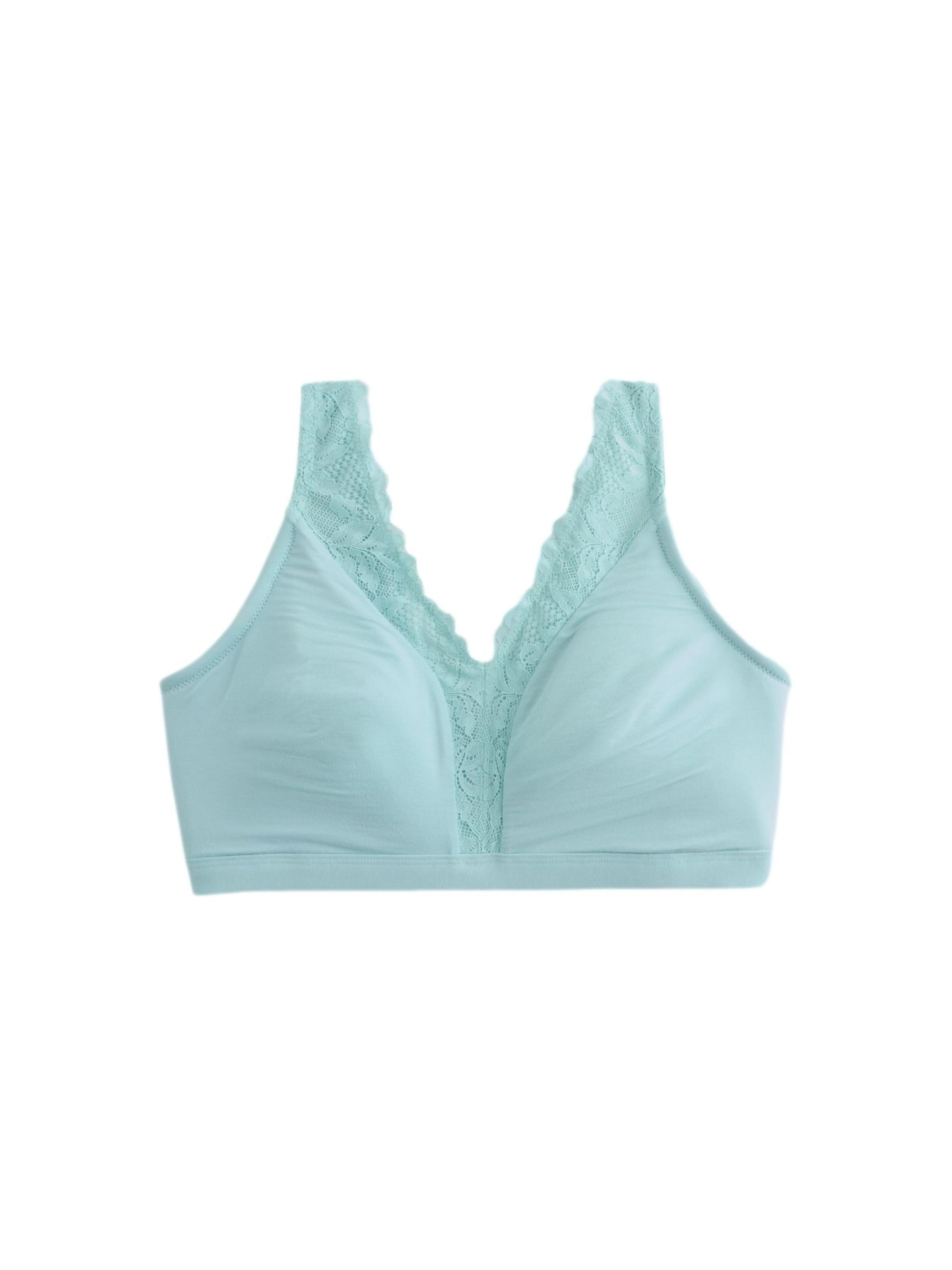 Next - Soutien 'Forever Comfort' em azul: frente