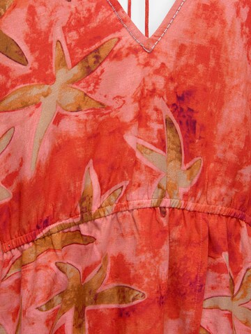 Combinaison Pull&Bear en rouge