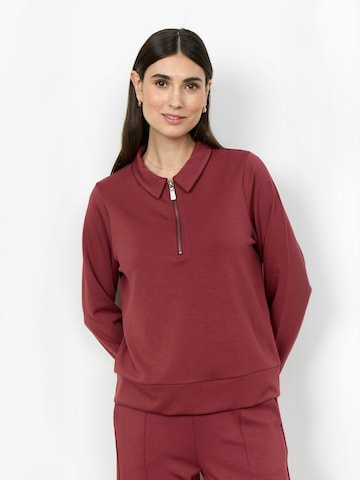 Soyaconcept - Top ' SC-BANU ' en rojo: frente