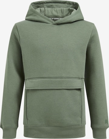 WE Fashion Sweatshirt in Green: front