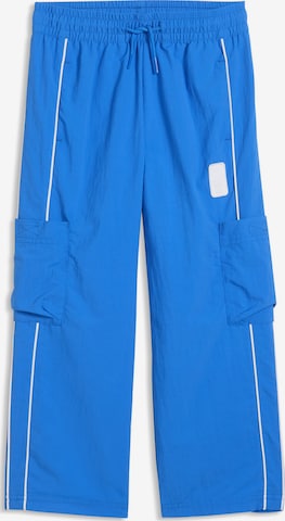 PUMA Loosefit Hose 'Puma x Transformers T7' in Blau: Vorderseite