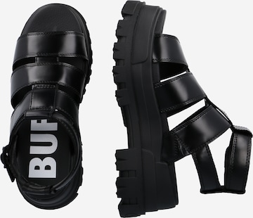 BUFFALO - Sandalias con hebilla 'ASPHA GLD' en negro