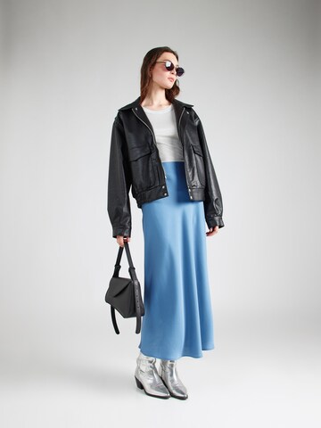 VILA Skirt 'ELLETTE' in Blue