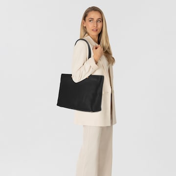 Cabas 'Jessie' FOSSIL en noir : devant