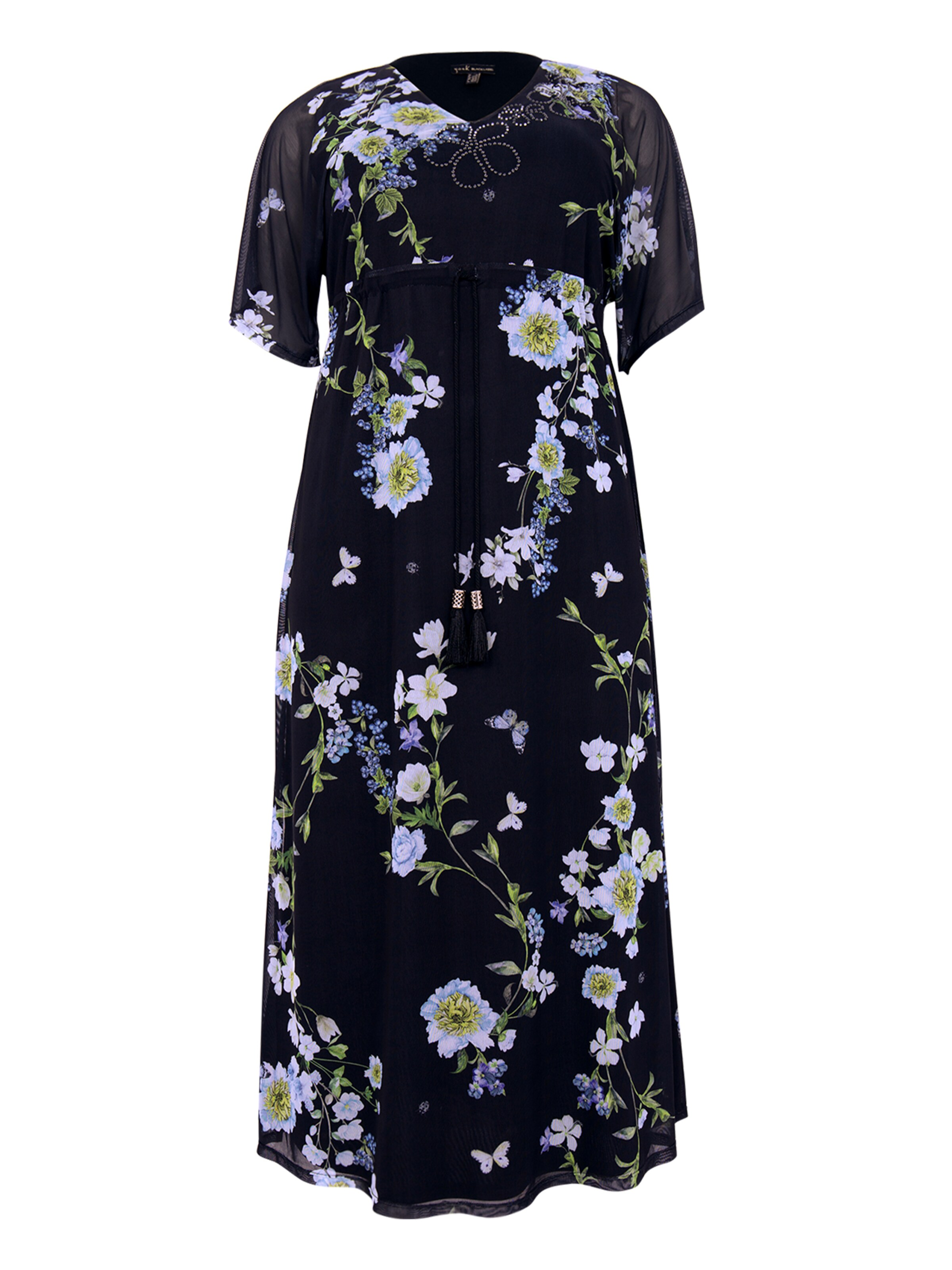 YOEK Kleid in Schwarz: Vorderseite