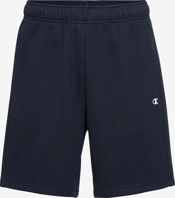 Champion Authentic Athletic Apparel - Regular Calças de desporto em azul: frente