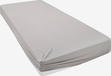 HOME AFFAIRE Bed Sheet in Grey: front