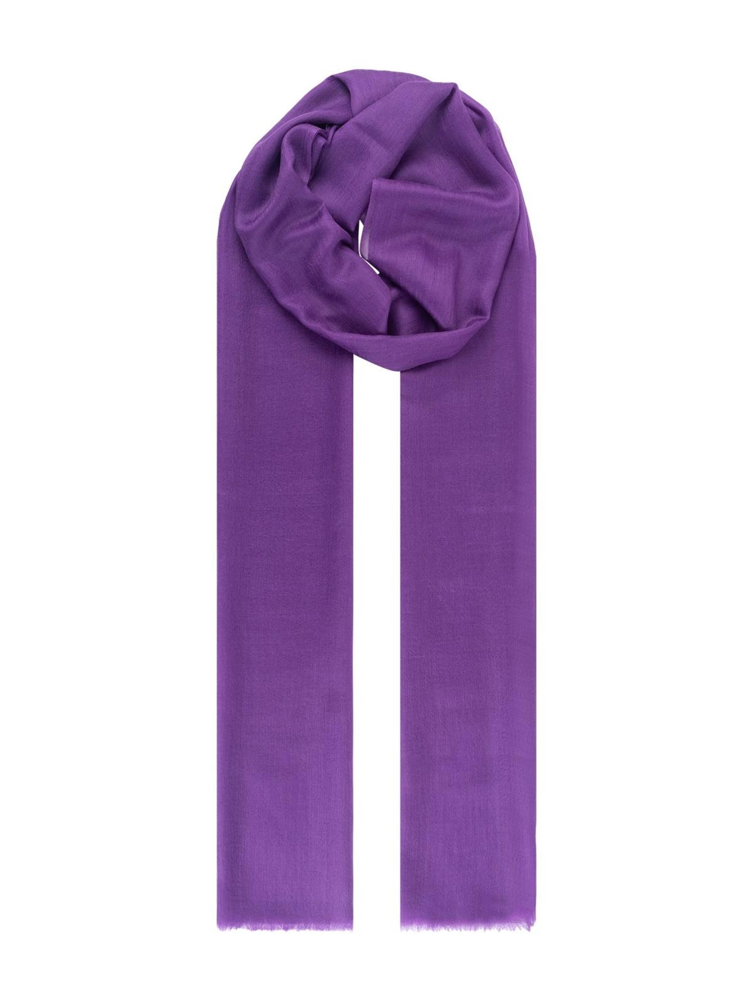 Écharpe SILK & CASHMERE en violet