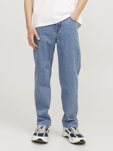 Jack & Jones Junior Normální Džíny 'JJIChris JJOriginal' – modrá: přední strana