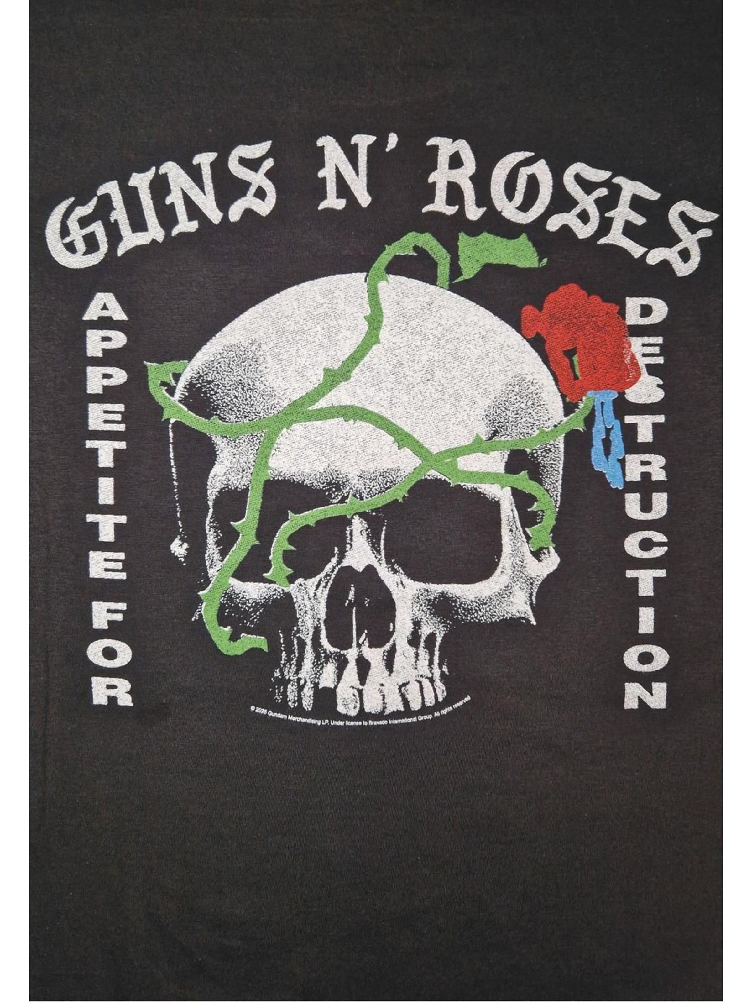 T-Shirt 'Guns N´ Roses Skull Revision T-Shirt' GUNS N' ROSES en noir
