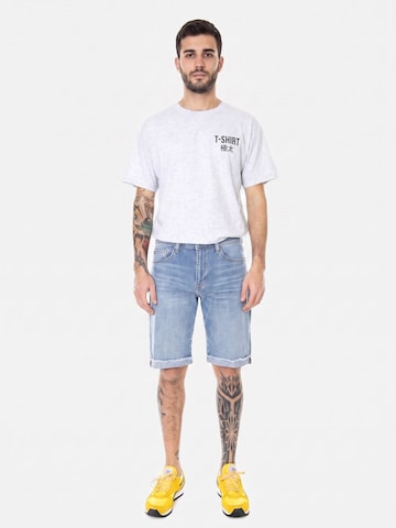 Carhartt WIP Baggy Jeans 'Swell' in Blauw