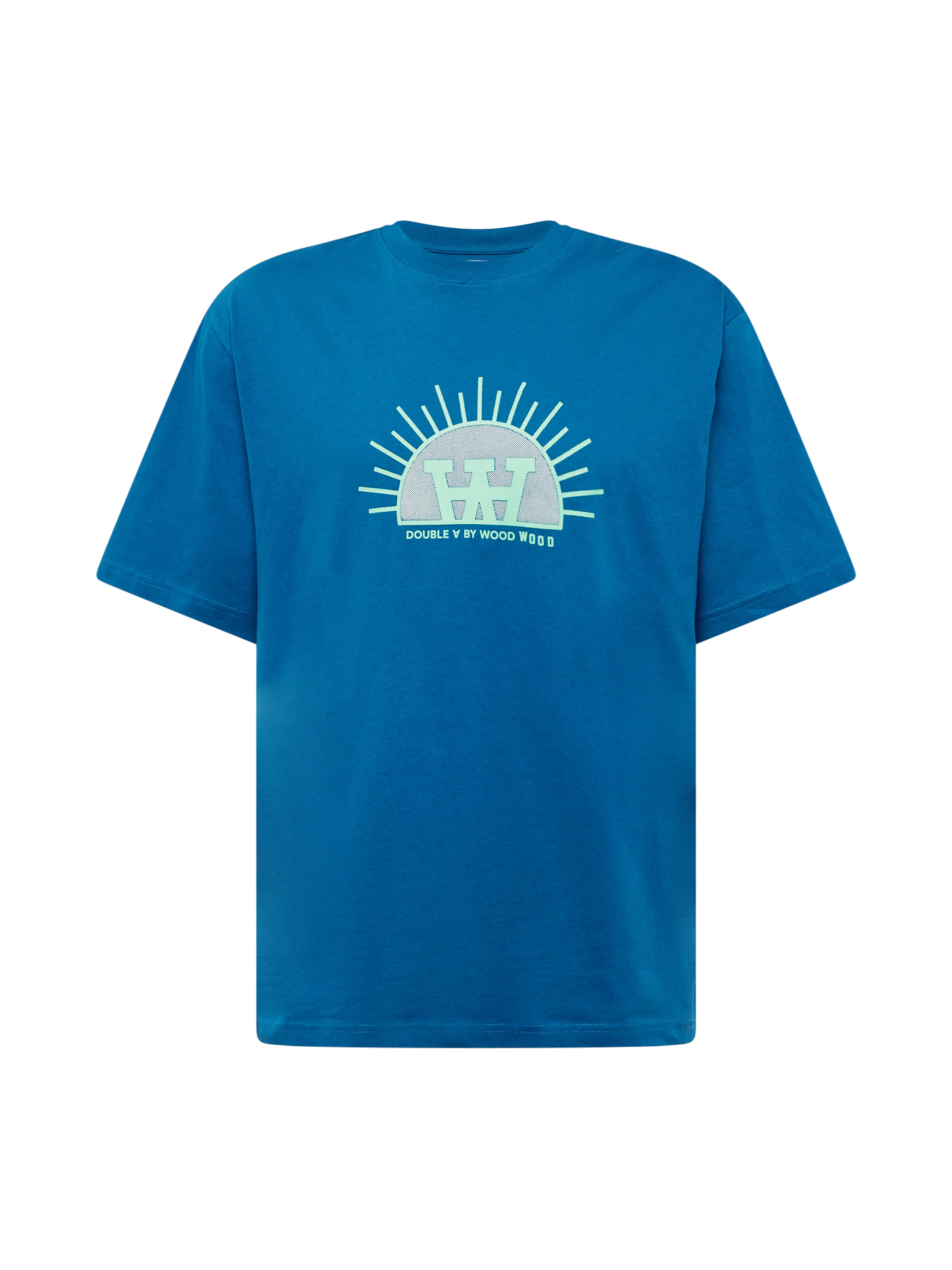 WOOD WOOD Särk 'Asa Resort', värv sinine: eest vaates