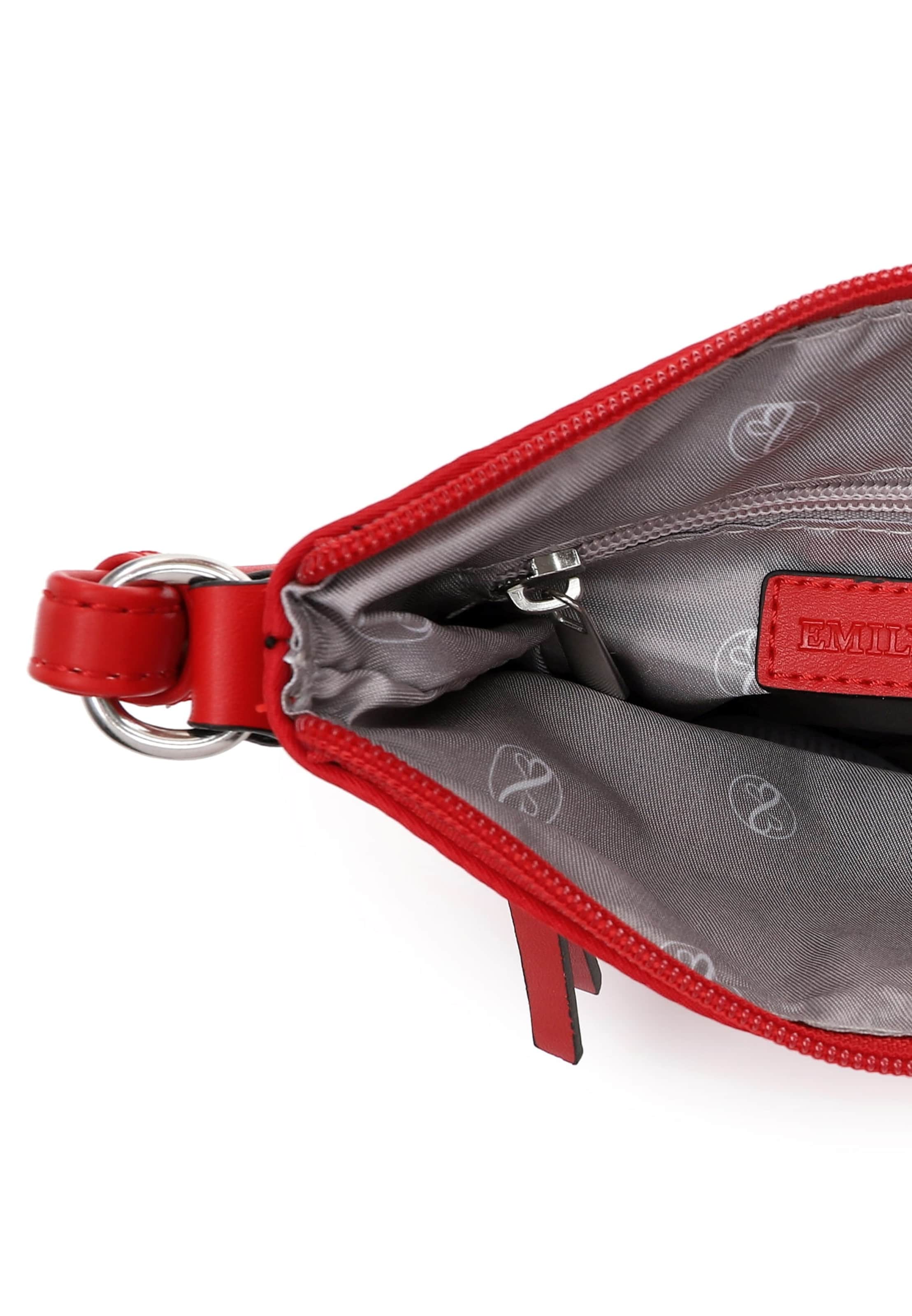 Emily & Noah Shoulder Bag 'Jill' in Red