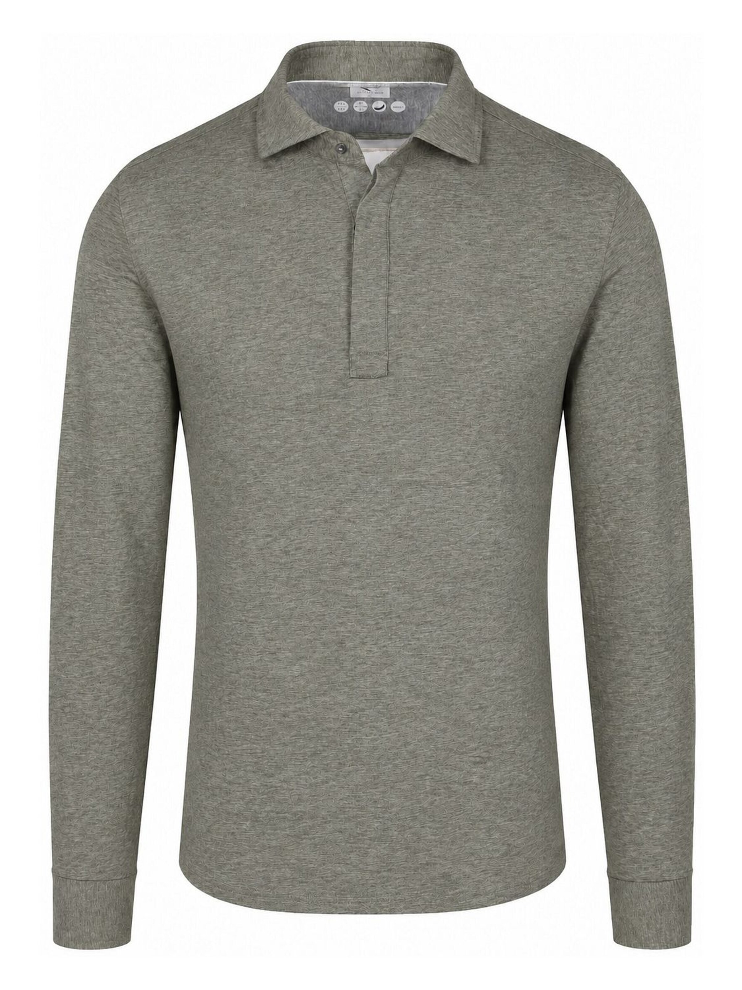 R2 Amsterdam Shirt in Groen: voorkant