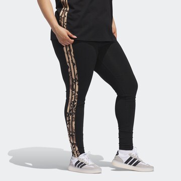 ADIDAS SPORTSWEAR Skinny Sporthose in Schwarz: Vorderseite