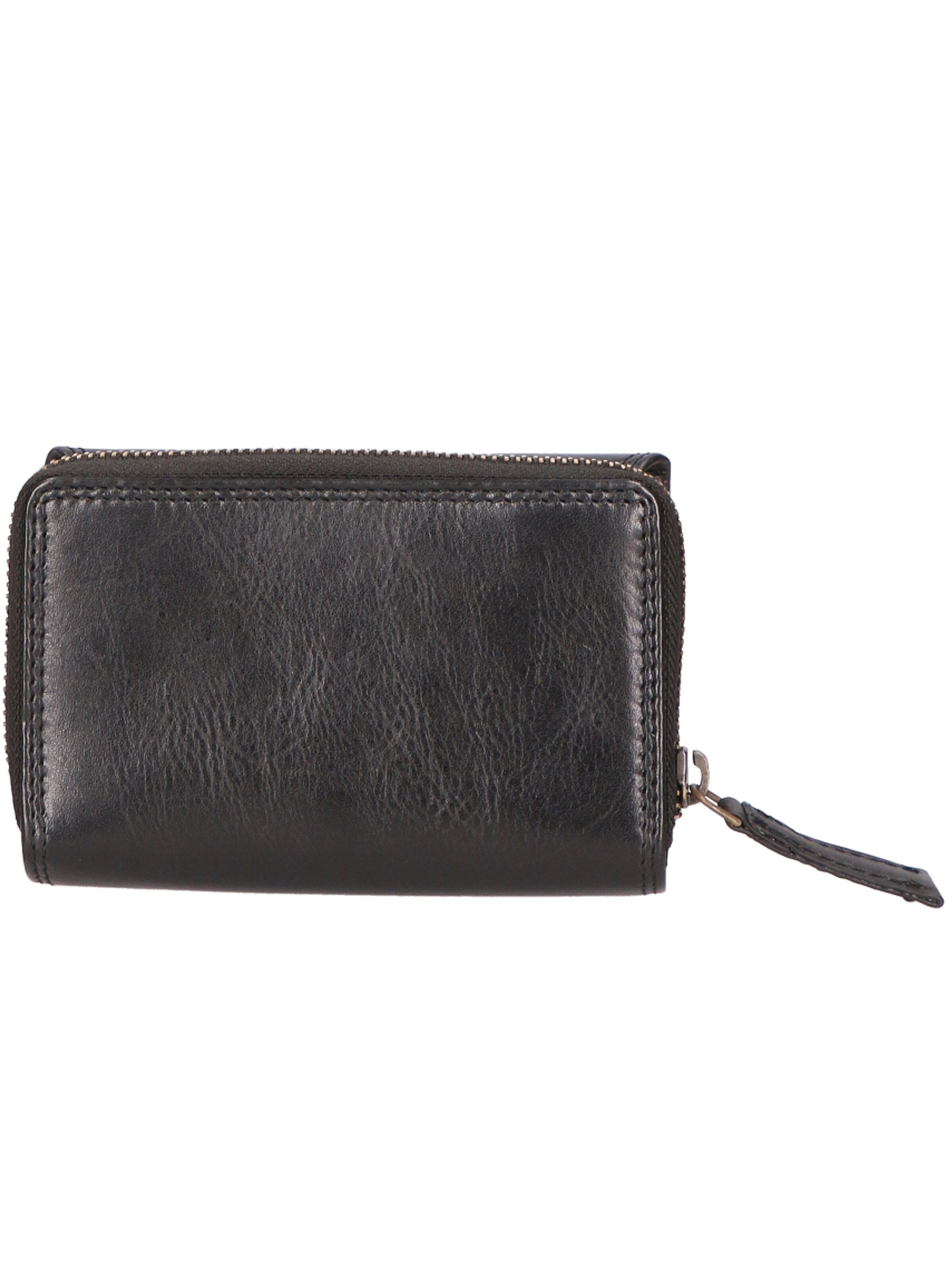 Santini Firenze Portemonnaie in Schwarz: Vorderseite