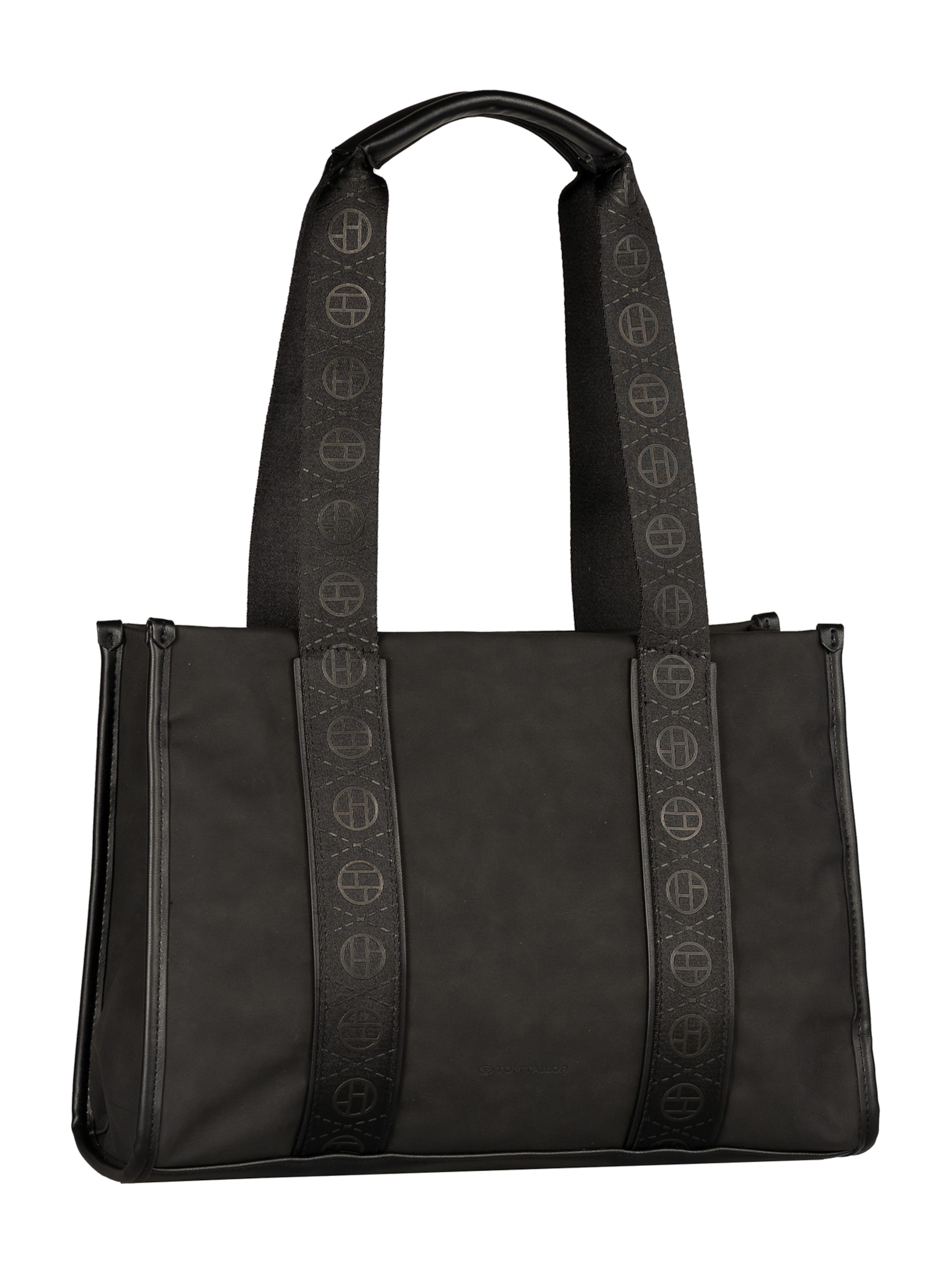 TOM TAILOR Schultertasche 'Yara' in Schwarz: Vorderseite