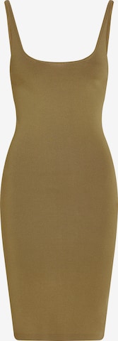 Calvin Klein Jeans Jurk in Groen: voorkant
