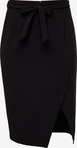 Guido Maria Kretschmer Curvy Skirt 'Vivian' in Black: front
