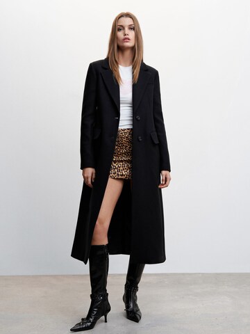 MANGO Between-Seasons Coat 'Linda' in Black